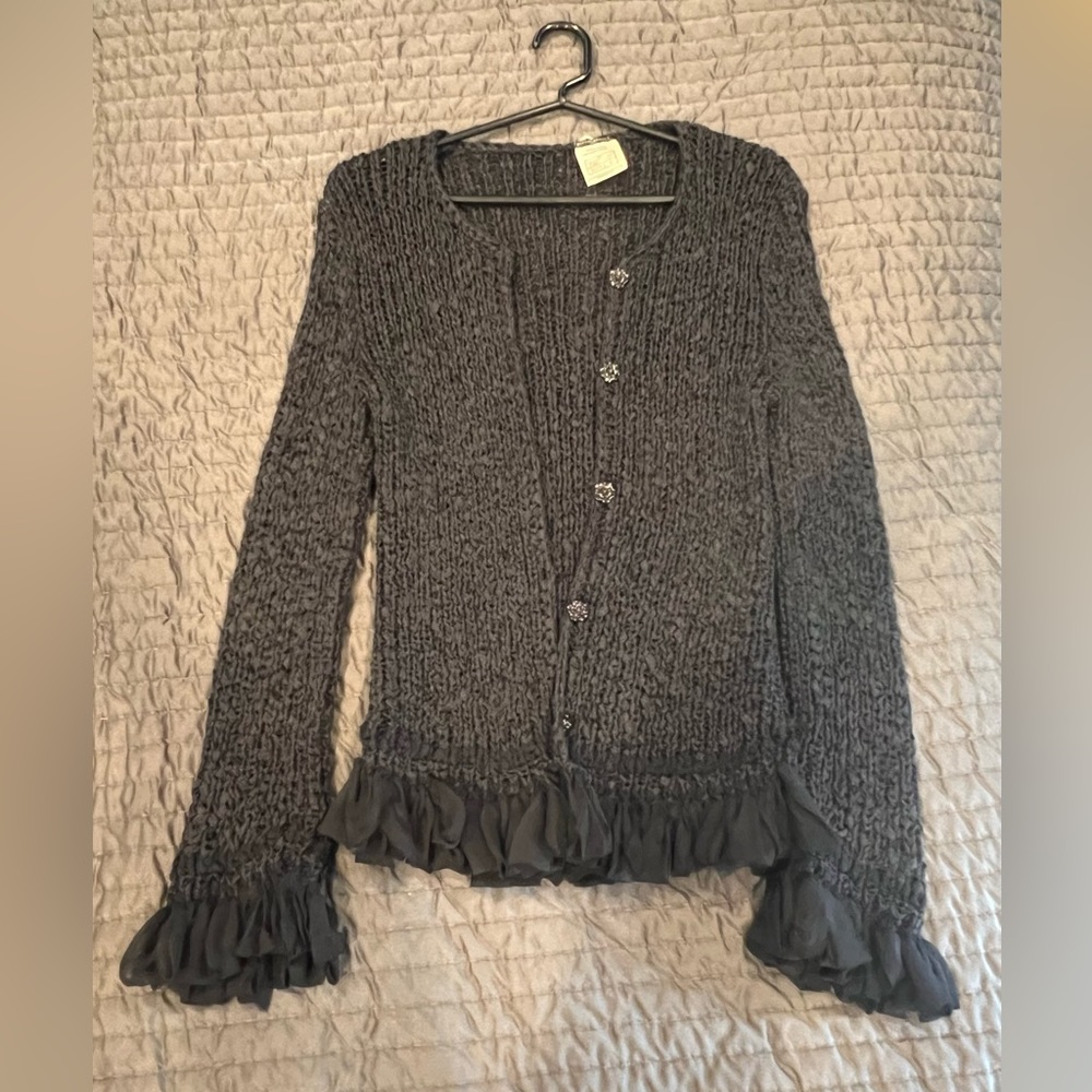 Vintage Chanel Button Down Cardigan